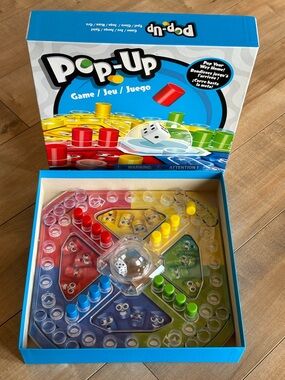 Kids POP UP Board Game – Red, Yellow, Blue, Green
